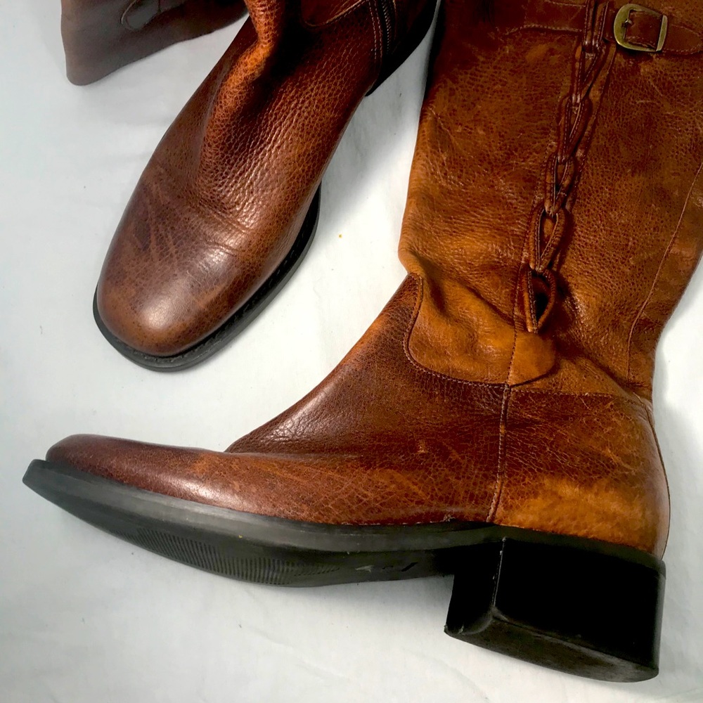 CIVICO 10 Distressed Leather Boot. GREAT BUY!